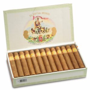 سيجار إل ري ديل موندو في صندوق مزخرف.