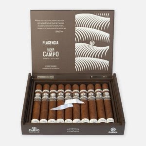 سيجار بلاسينسيا ألما ديل كامبو تورو إكسترا، عرض أنيق.