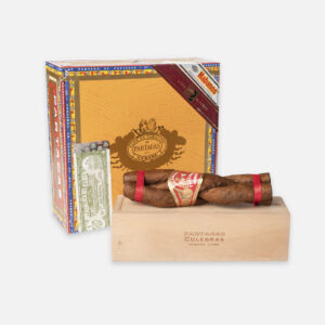 سيجار بارتاجاس كوليبراس، بأسلوب ملتوي، عرض ممتاز.