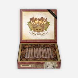 سيجار إيسلا ديل سول من درو إستيت، منعم بأشعة الشمس، عرض جذاب.