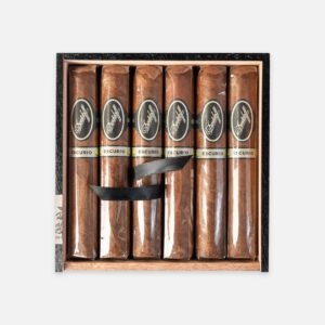 سيجار دافيدوف إسكوريو في علبة أنيقة.