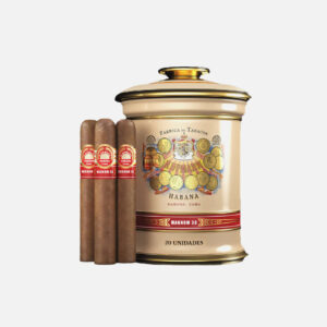 سيجار إتش. أوبمان ماجنوم 56 في حاوية زخرفية أنيقة.