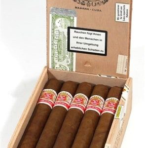 سيجار إتش. أبمان الكوبي في صندوق خشبي.