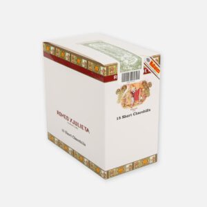 علبة روميو وجولييت 15 تشرشل قصير بتصميم تغليف أنيق.