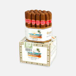 سيجار كوينتيرو بيتي كازادوريس، تغليف كلاسيكي وذو طابع استوائي.