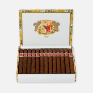 سيجار روميو وجولييت، تقديم كوبي كلاسيكي، تصميم أنيق وتقليدي.