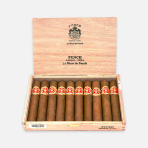 سيجار بانش شورت دي بانش الكوبي في علبة خشبية.