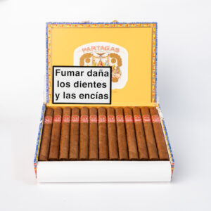 سيجار بارتاجاس، علبة فاخرة، عرض تقليدي.
