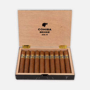 سيجار كوهيبا بيهيكي بي إتش كيه 54 في صندوق خشبي فاخر.