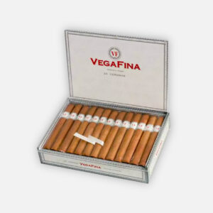 فيجافينا كورونا، سيجار فاخر ملفوف يدويًا في عبوة أنيقة.