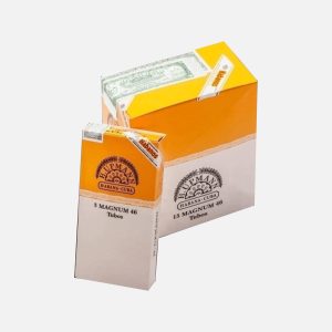 سيجار إتش. أوبمان ماغنوم 46 توبوس الكوبي بتغليف أصفر أنيق.